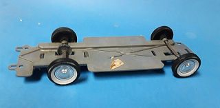 Vtg Amt 1958 Chevy Impala 1/25 Promo Model 58 Part Friction Chassis & Wheels