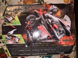 G.  I.  Joe Mantis ROC Rise of Cobra Attack Craft AQUA - VIPER no mask MIB 2