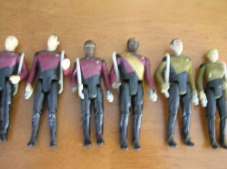 Star Trek The Next Generation Vintage Galoob Action Figures First Release Entire