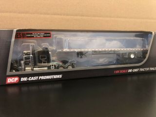 1/64 Dcp By First Gear Tmc 389 With Flatbed
