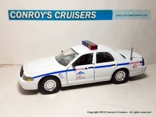 Road Champs 1/43rd Scale Fort Morgan,  Colorado Police Diecast Car - Loose