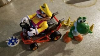 Toybiz Nintendo Mario Kart 64 - Wario,  Orange Kart