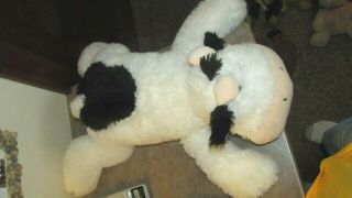 Goffa 27 " Jumbo Plush Cow Soft Fluffy Floppy Stuffed Animal