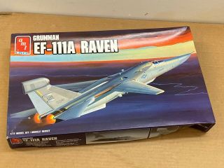 Amt/ertl 1/72 Grumman Ef - 111a Raven,  Fine Kit.