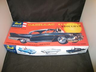Revell Cadillac Eldorado Brougham Authentic Kit Open/bagged Model 1244 From 1996