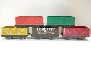 Set of 5 Troublesome Trucks S.  C.  Ruffey Tomy Trackmaster Thomas Train 2