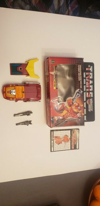 Transformers G1 Hotrod W/box