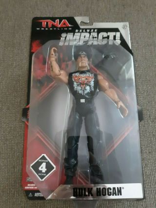 Tna Impact Hulk Hogan Deluxe Wrestling Action Figure Series 4 Rare