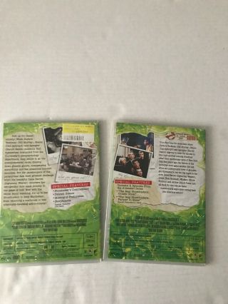 Ghostbusters One And Ghostbusters Two Dvds Columbia Pictures Rates PG 3