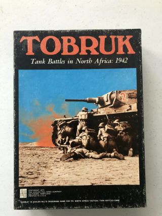 Avalon Hill Tobruk