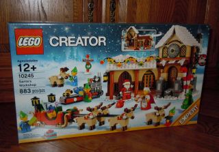 Lego Creator 10245 Santas Workshop W/ 6 Minifigures & 5 Reindeer