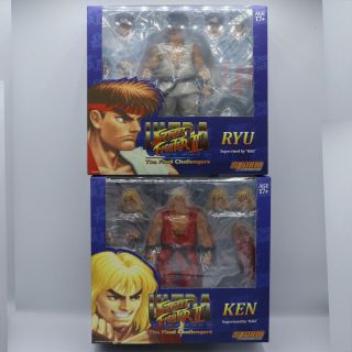 Storm Collectibles Ken Ryu Ultra Street Fighter Ii 2 Action Figures Set 1/12