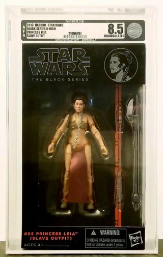 Star Wars Black Series 6 " Princess Leia Slave Outfit 05 Afa U8.  5