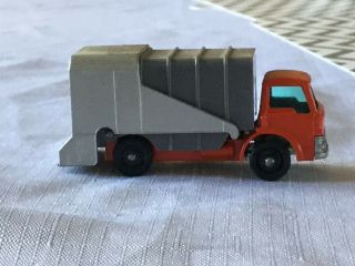 Matchbox Lesley 7c Ford Refuse Truck No Box Orange Body BPW 3