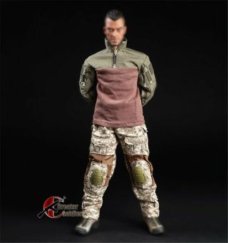 Hot Figure Toys 1/6 Captain Of The U.  S.  Navy Seal Ss084 Combat Dress No Ss