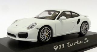 Minichamps 1/43 Scale Wap 020 890 0e - Porsche 911 Turbo S - White