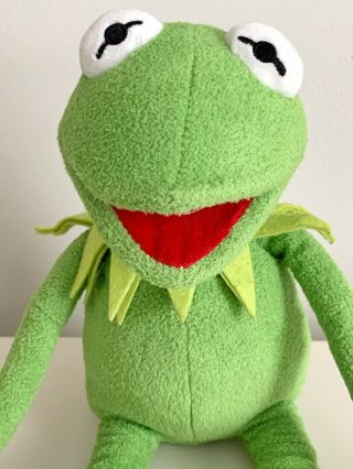 Disney Store Muppets 17” Plush Kermit The Frog Stuffed Animal 2