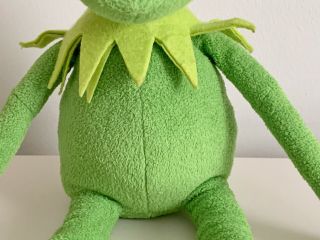 Disney Store Muppets 17” Plush Kermit The Frog Stuffed Animal 3