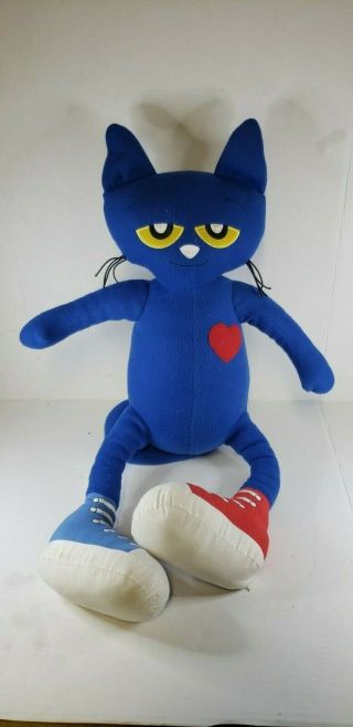 Pete The Cat Stuffed Plush Doll Toy Large Cute Animal Toys 31 Inch Xmas Gift