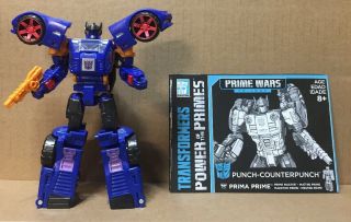Transformers Power Of The Primes Amazon Exclusive Punch Counterpunch Complete
