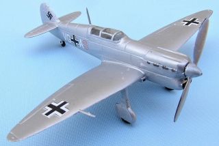 Avia B.  35.  2 Luftwaffe - Captured 1939,  Scale 1/72,  Hand - Made Plastic Model