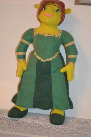 Nanco Shrek 2 Princess Fiona Plush Stuffed Animal Doll Soft Cuddle Toy 15 "