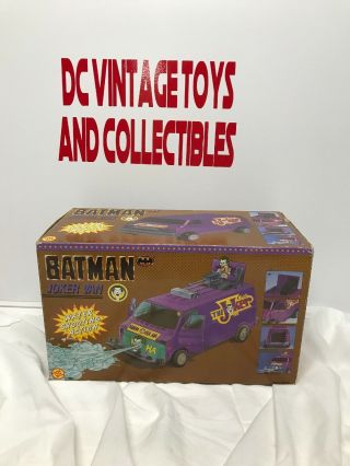 Vintage Batman Joker Van Toybiz Dc Comics 1990 Not Complete