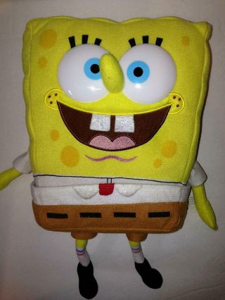 13 " Spongebob Squarepants With Removable Pants Plush Nickelodeon