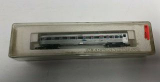 Marklin Mini Club Amtrak Observation Passenger Car 8765 Z Scale