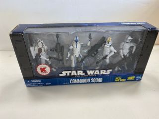 Star Wars The Clone Wars Commando Squad Kmart Exclusive Figures Cw