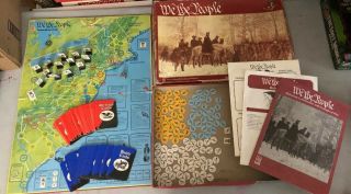 Vintage Avalon Hill “we The People” Revolutionary War Strategy Board Game