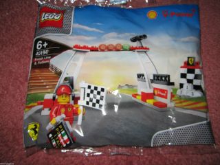 Lego Shell V - Power Ferrari Finish Line & Podium 40194 - New/sealed