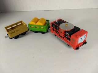 Thomas & Friends Trackmaster Glynn With 2 Cars