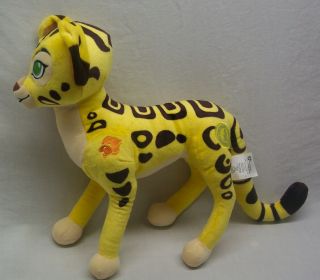 Walt Disney Store The Lion Guard Soft Fuli Cheetah 12 " Plush Stuffed Animal Toy