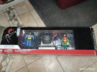 Rare Dc Collectibles Batman The Animated Series Deluxe Edition Batmobile Jb