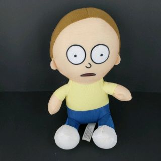 Rick And Morty Toy Factory Adult Swim Plush Stuffed Animal Doll 9 " Morty Boy