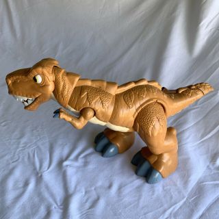 Mattel Fisher Price Imaginext Mega T - Rex Dinosaur Electronic Toy Sounds & Moving