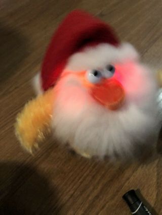 Dan Dee Animated 7 " Christmas Santa Hat Chicken Dance Sings Dances & Lights Up