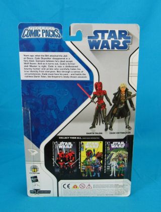 Star Wars Comic Packs Legacy 2 Darth Talon & Cade Skywalker Action Figures 3