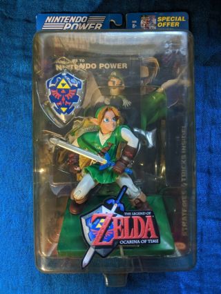 Nintendo Power Legend Of Zelda: Ocarina Of Time Link Figure Series 5 Nes