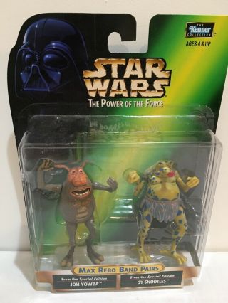 Kenner Star Wars The Power Of The Force Max Rebo Band Pairs