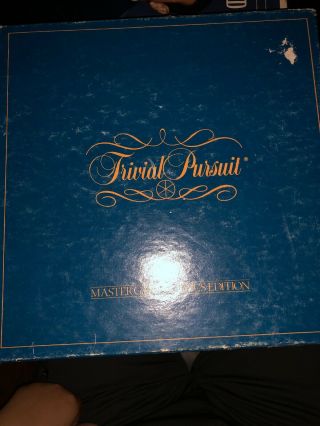 Vintage 1981 Trivial Pursuit Master Game Genus Edition