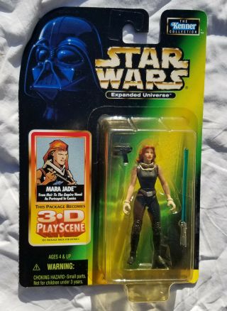 Star Wars Mara Jade Figure Expanded Universe Potf Power Of The Force 1998 Moc