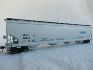 Walthers 932 - 7155 National 6200 Plastic Covered Hopper Cgtx / Cglx No.  10269 Rtr