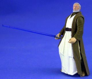 Star Wars Potf Loose Very Rare Obi Wan Kenobi Freeze Film Frame Figure.  C - 10,
