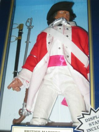 BRITISH MARINES OFFICER REVOLUTIONARY WAR SOLDIERS OF THE WORLD CLASSIC 12 