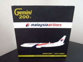 Malaysia Airlines Boeing 737 - 800 1:200 Gemini 200