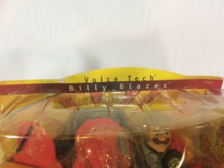 RESCUE HERO ' S Voice Tech BILLY BLAZES w/ Talking mission card and VHS 2000 NIB 2