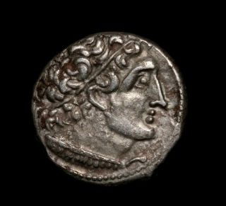 Ptolemy X Alexander I Ar Tetradrachm / Eagle
