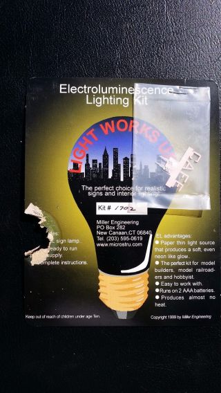 Light Usa,  Ho Electroluminescence Lighting Kit,  " Cafe " Kit 1702